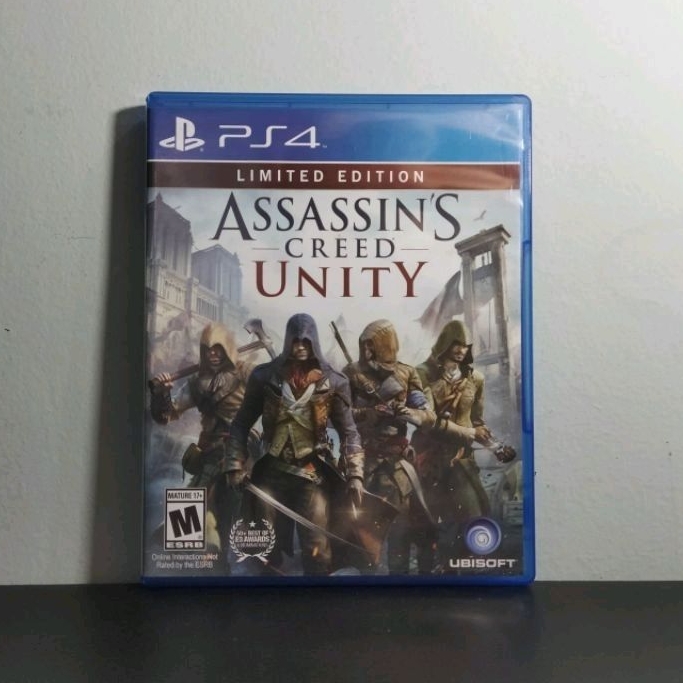 Bd เทปคาสเซ็ต PS4 Assassins Creed Unity Second