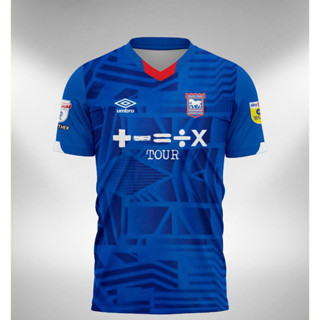 เสื้อกีฬาแขนสั้น ลายทีม Ipswichhh Home Away 2022 2023