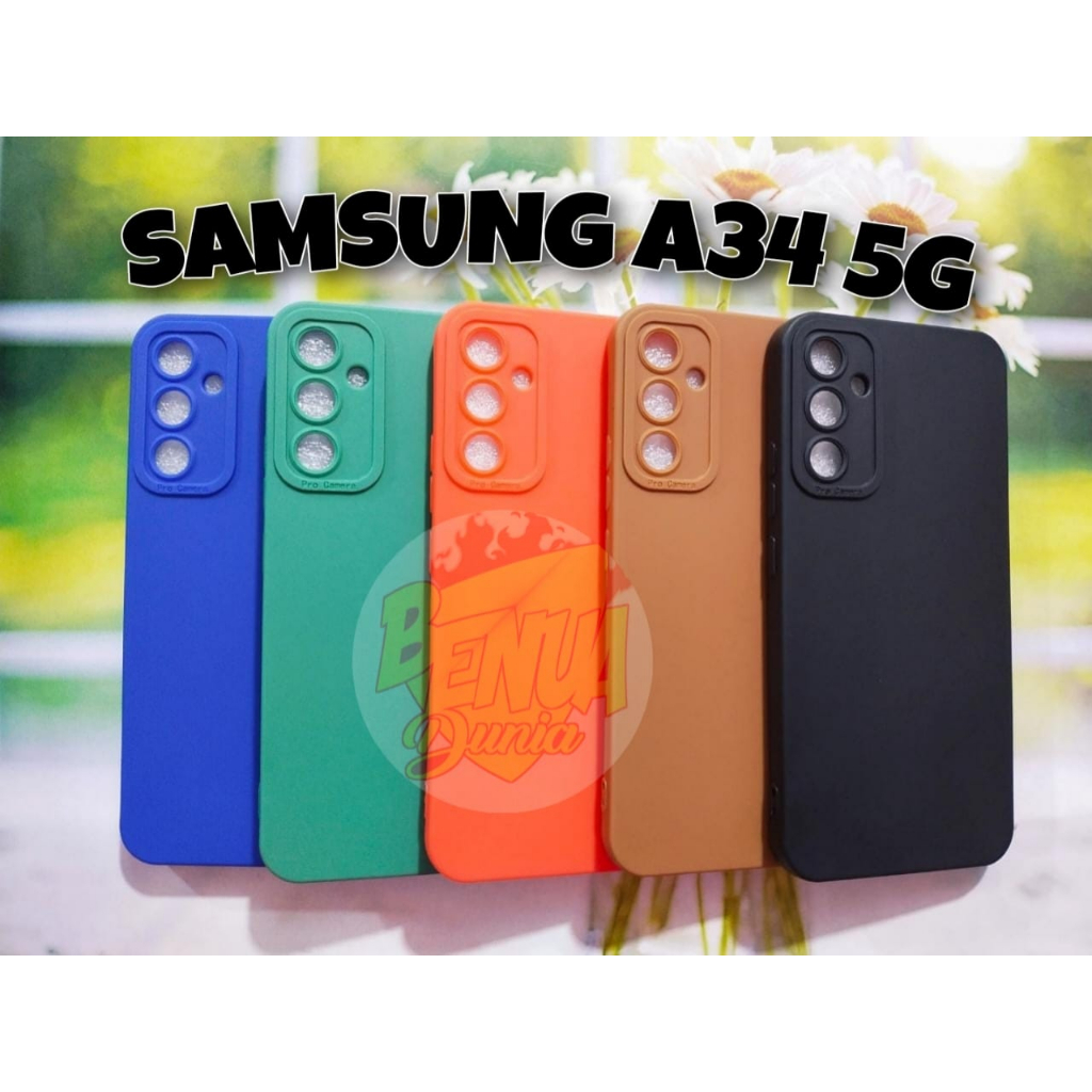 CASE SAMSUNG A34 5G A54 5G || SOFTCASE PRO กล้อง PROTECTOR SAMSUNG A34 5G A54 5G