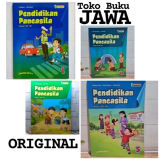 หนังสือการศึกษา Pancasila Class 1 2 4 5 SD/MI Yudhistira หลักสูตรอิสระ