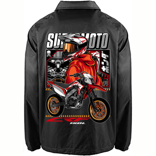 Crf 150 เสื้อแจ็กเก็ตโค้ช สําหรับรถจักรยานยนต์ SUPER MOTO