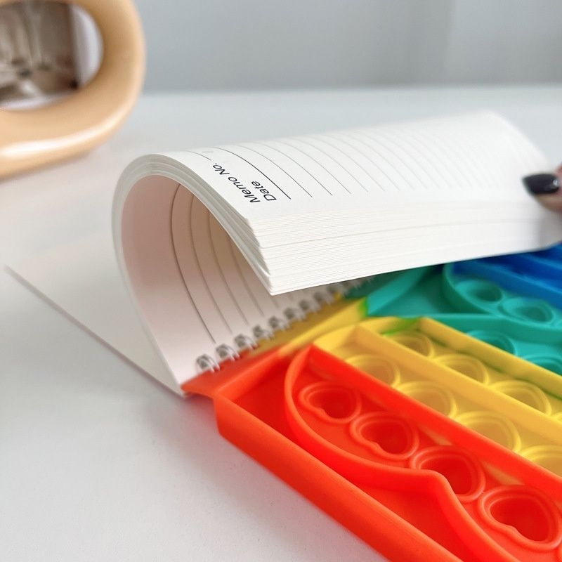 Pop It Toy Cover Notebook / Pop It Notebook