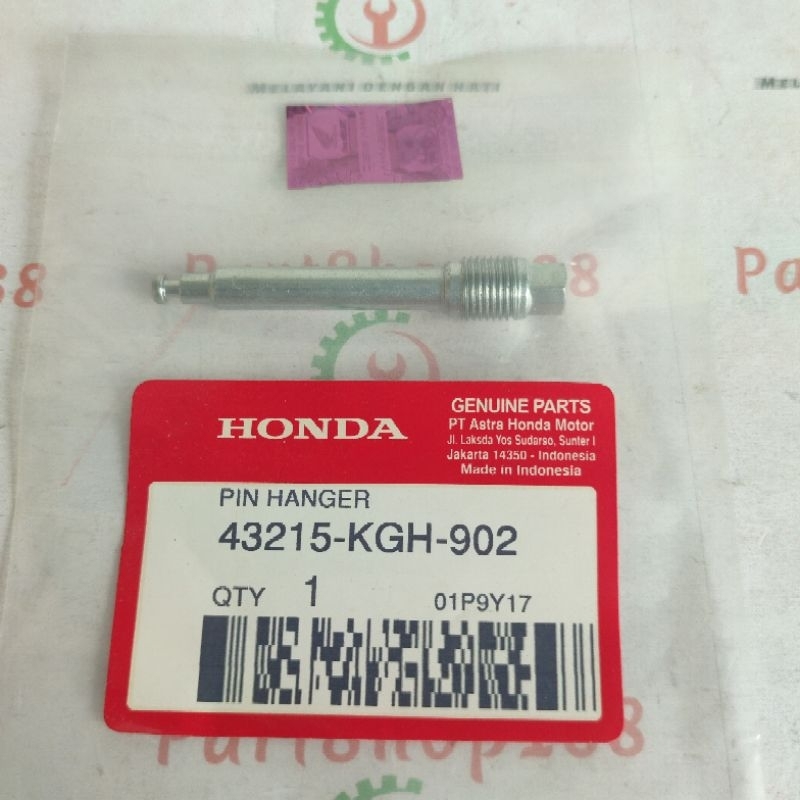 ด้านหน้า Caliper Bolt Hanger Pin CS1 CBR150R CB150R SONIC 150R 43215-KGH-902