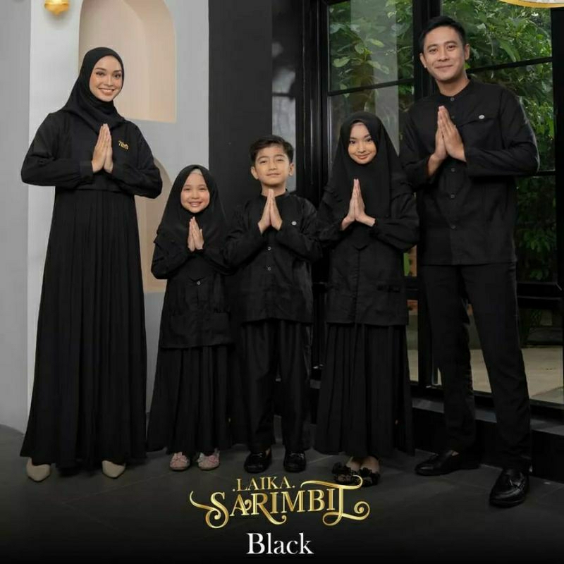 Sarimbit NIBRAS LAIKA BLACK