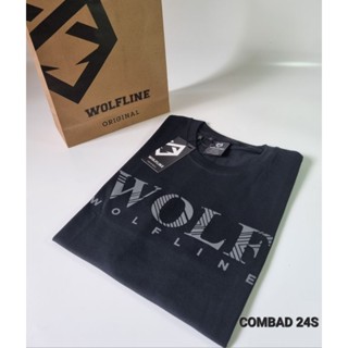 เสื้อยืด ผ้าฝ้าย พิมพ์ลาย Wolfline 01 Tiedye 24s พรีเมี่ยม สําหรับผู้ชาย