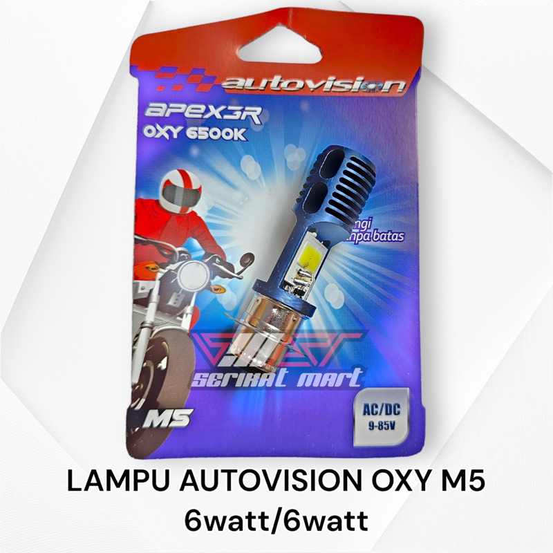 AUTOVISION OXY M5 6WATT/6WATT ไฟ LED MATIC