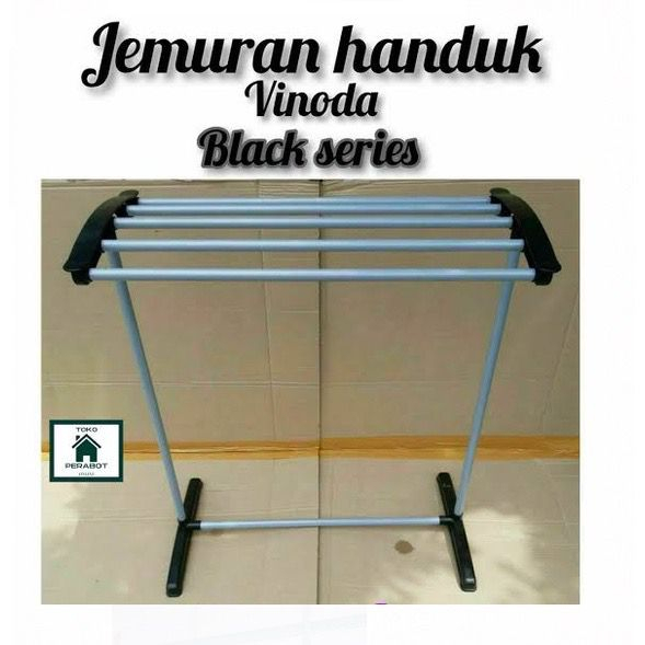 (SABENA Shop) STANDING TOWEL CLASH BLACK SERIES 5 LAYER / TOWEL RACK