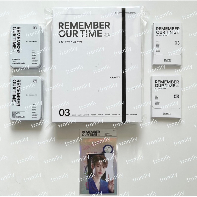 [READY] CRAVITY 3RD ANNIVERSARY POP-UP STORE & LUCKY DRAW