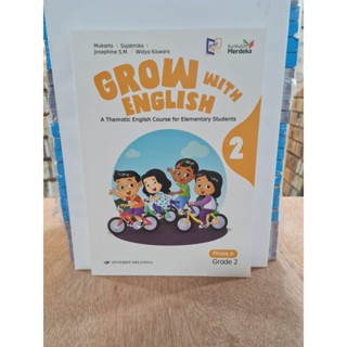 หนังสือ SD Book Grow With English Class 2 SD/MI Curriculum Merdeka Erlangga