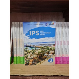 หนังสือหลักสูตร Merdeka Erlangga IPS เกรด 8 สําหรับนักเรียนมัธยมต้น