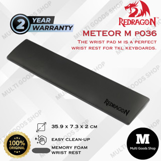 Redragon แผ่นรองข้อมือ คีย์บอร์ดเล่นเกม TKL METEOR M - P036