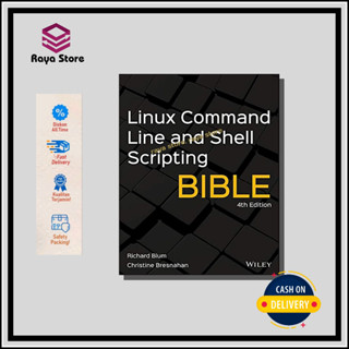 [Hard Cover] Linux Command Line and Shell Scripting BIBLE 4th Edition (2021) โดย Richard Blum - ภาษาอังกฤษ