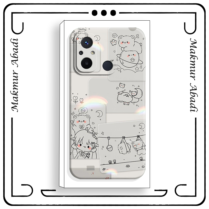Xiaomi-Redmi-12C-4A-4X-5A-6-6A-7-8A-9-9A-9C-9T-10-10A-10C-5G-A1-Soft-Case-Motif-ซิลิโคน-เคส-เคส-เคส-