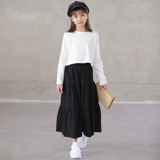 กระโปรง Syakilla - กระโปรง Sikari Hijab สีขาวธรรมดากว้างสําห…