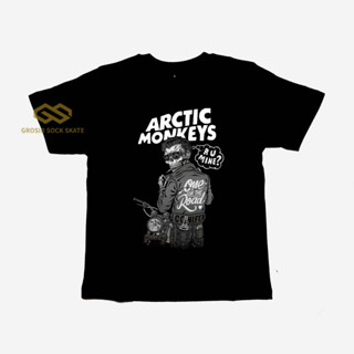 เสื้อยืด ลาย ARCTIC MONKEYS Music สําหรับเด็กอายุ 1-12 ปี