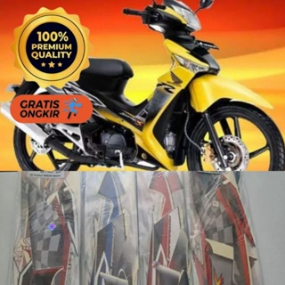 สติกเกอร์คาร์บูเรเตอร์ สีเหลือง สําหรับ honda suprax 125 suprax 125 suprax lama suprax 125 old