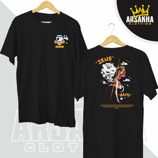 เสื้อยืด ลาย Zeus And Nami v2 Arsakha