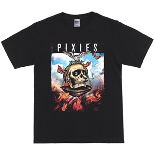 เสื้อยืด พิมพ์ลาย Pixies Tour Merchandise Band