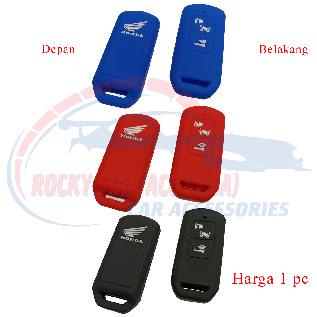 กุญแจรีโมทมอเตอร์ไซค์ซิลิโคน - Honda PCX 160 / Vario 125 New 2023/160 / ADV 160
