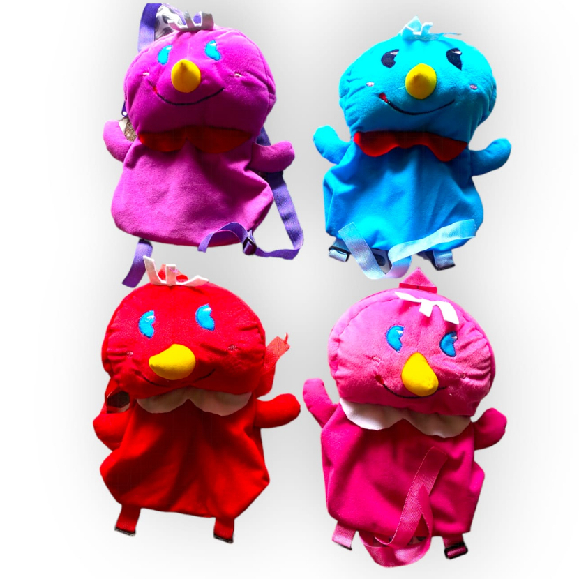 MIXUE CHILDRENS BAG MIXUE DOLL CHARACTER CHILDRENS BACKPACK HEAD MODEL FITS BOOKS