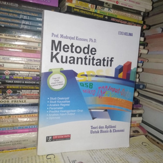 Bestseller หนังสือ 3rd Edition Quantitative Method Book - MUDRAJAD KUNCORO