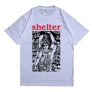 เสื้อยืด พิมพ์ลาย Hardcore band/shelter