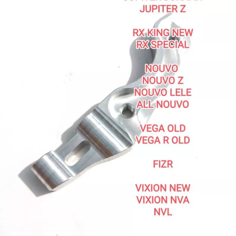 ขายึดคาลิปเปอร์โมโนบล็อกหน้า 4 ลูกสูบสําหรับ vixion, Nuvo, rx king, ninja, R, RR, แซทเรีย 150 รถมอเต