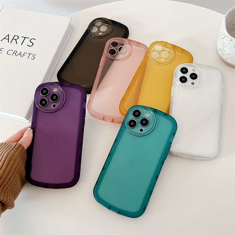 Macaron สีรูปไข่เลนส์สําหรับ VIVO Y15s Y16 V23 4G 5G Y12 Y35 Y22 Y21 Y75 Y33s Y12i Y20 Y15 Y11 Y11s 