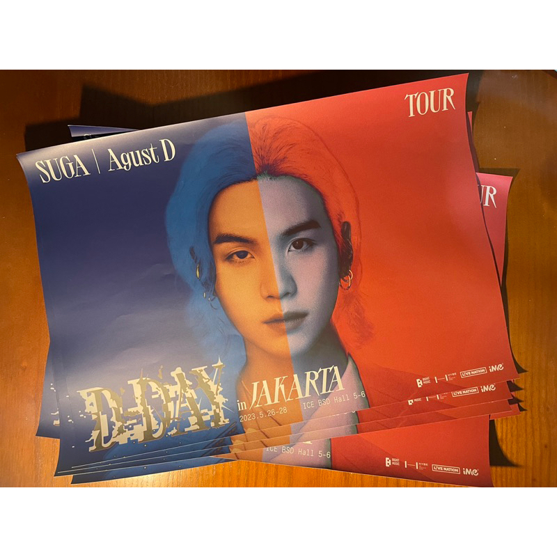 PC โปสเตอร์ SUGA D-DAY