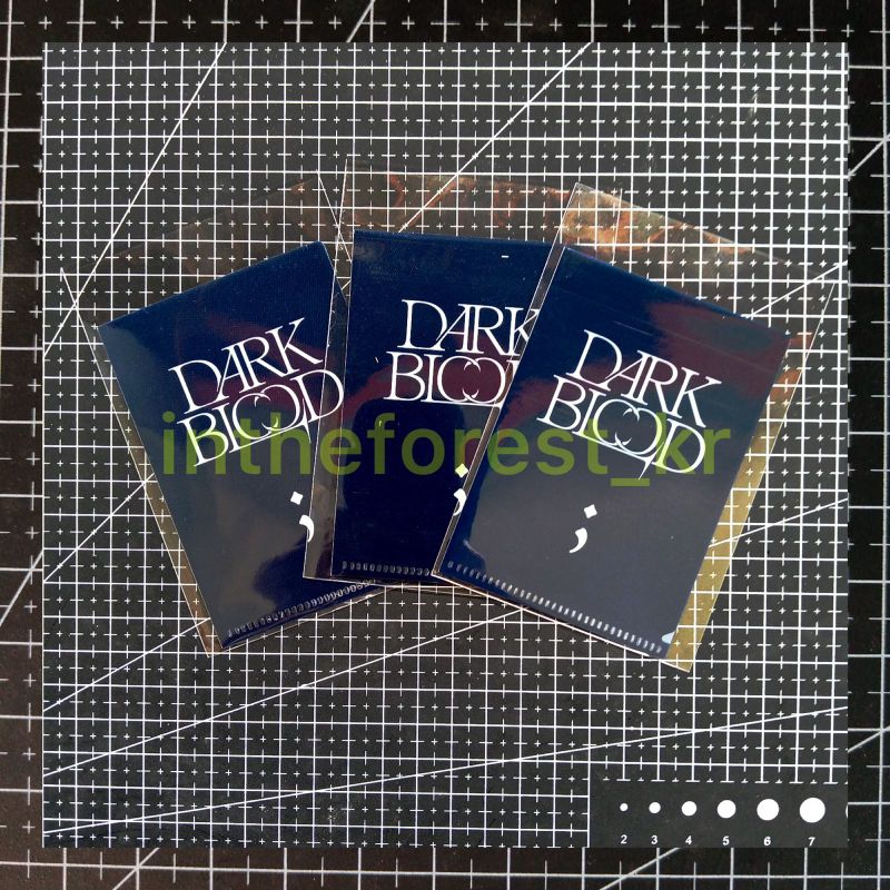 MINI L HOLDER ENHYPEN DARK BLOOD BENEFIT POB KTOWN4U ENGENE VER