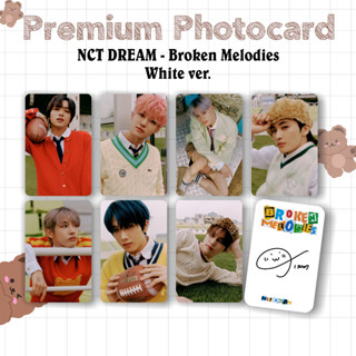 โฟโต้การ์ด BROKEN MELODIES NCT DREAM PC พรีเมี่ยม INTROVERT EXTROVERT