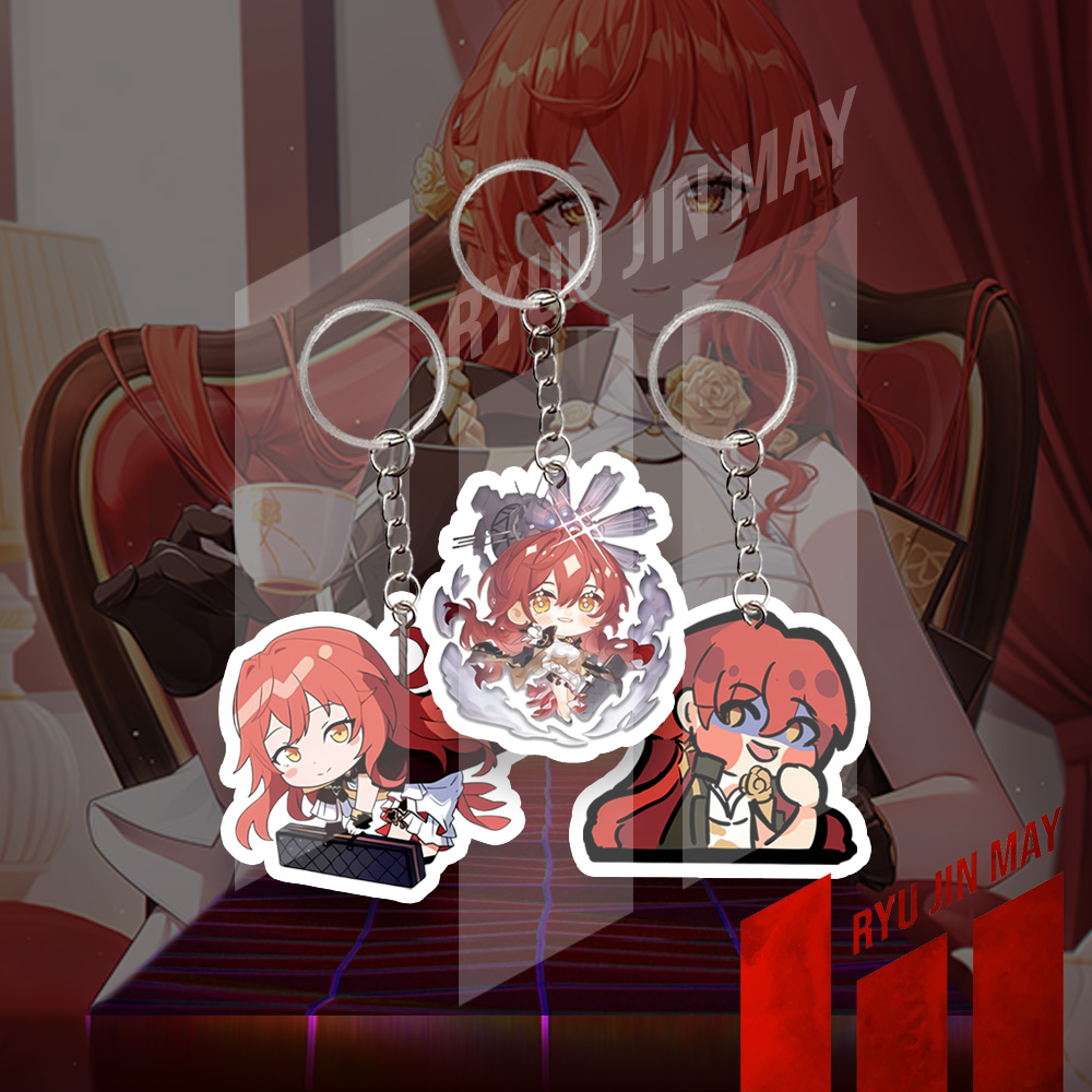 พวงกุญแจ GANTUNGAN HP - Honkai: Star Rail - Himeko