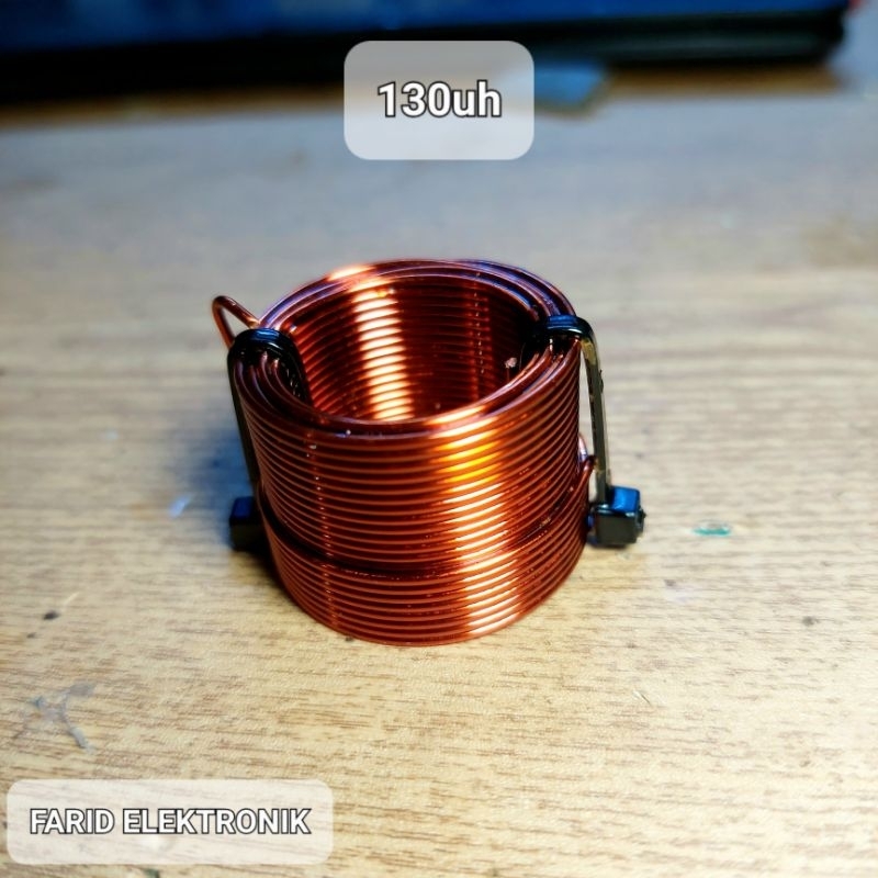 คอยล์เหนี่ยวนํา Coil crossover 0.13mh 130uH 1mm ลวด