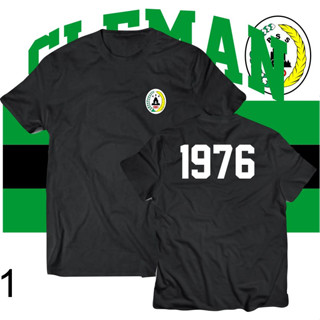 เสื้อยืด พิมพ์ลายโลโก้ PSS SLEMAN DISTRO PSS SLEMAN 1976 สําหรับผู้หญิง