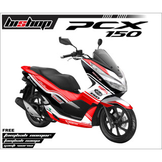 สติกเกอร์กราฟฟิค หลากสี สําหรับ honda pcx 150