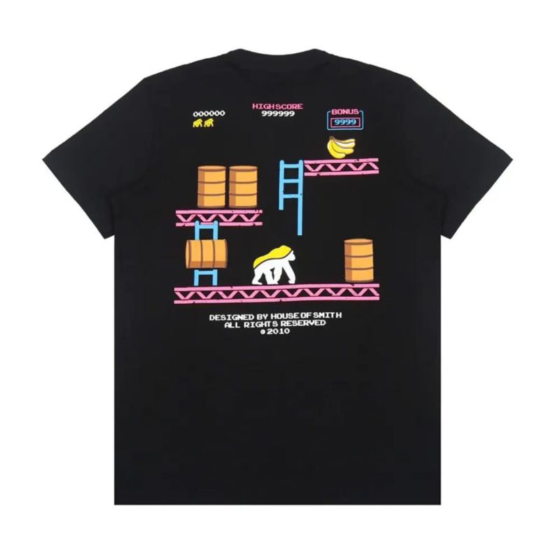 KATUN House of Smith SGAME ผ้าฝ้ายสีดํา