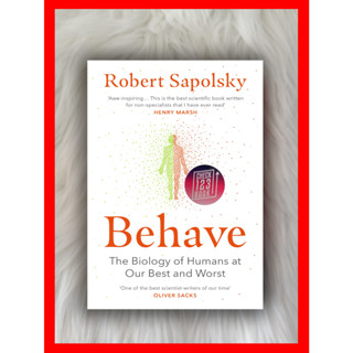 พฤติกรรมโดย Robert M. Sapolsky ฝาครอบแข็ง