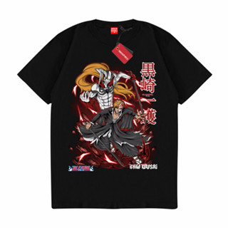 เสื้อยืด ลายการ์ตูนอนิเมะ Sakazuki KUROSAKI ICHIGO BLEACH