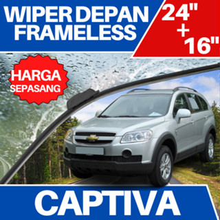 [คู่] ชุดที่ปัดน้ําฝน เฟรมด้านหน้า ซ้ายและขวา CHEVROLET CAPTIVA SET 2 ชิ้น