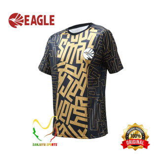 เสื้อเชิ้ต ลาย Abstract BADMINTON EAGLE