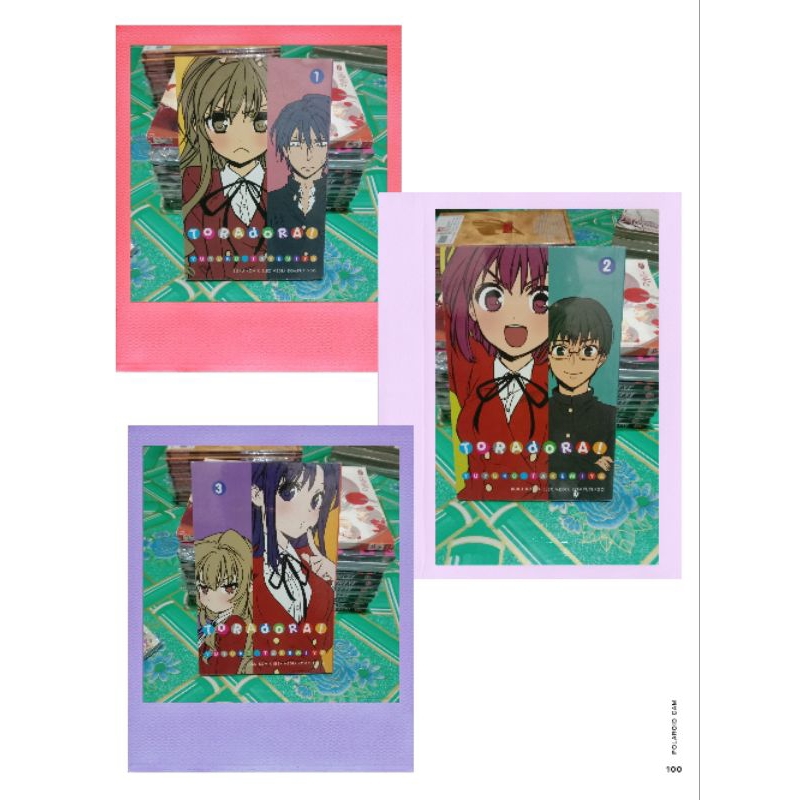 การ์ตูน Toradora 1,2,3 / การ์ตูน Toradora เล่ม 1, 2, 3