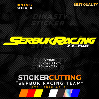 สติกเกอร์ CUTTING SRT Powder RACING TEAM V2