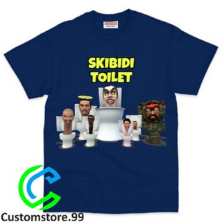 เสื้อเชิ้ต SKIBIDI วัสดุพรีเมี่ยม สําหรับเด็ก