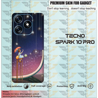 Garskin โทรศัพท์มือถือ TECNO SPARK 10 PRO NIGHT 2 ชิ้น