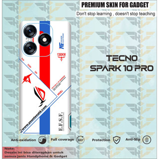 Garskin โทรศัพท์มือถือ TECNO SPARK 10 PRO ROG 2 ชิ้น