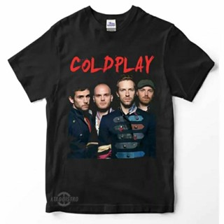 เสื้อยืด พิมพ์ลาย Coldplay AT Personnel BAND