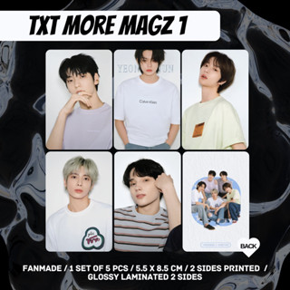 Txt PHOTOCARD - นิตยสารญี่ปุ่น วันพรุ้ง X ร่วมกัน