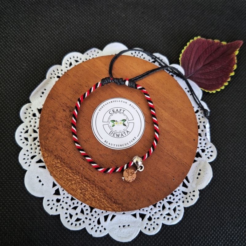 10k รับ 3 ชิ้น Original Genitri Drawstring Slot สร้อยข้อมือ Typical Of Bali Craftdewata