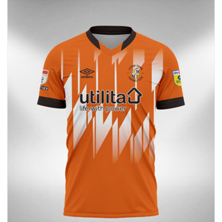 เสื้อกีฬาแขนสั้น ลายทีม Luton Townn Home 2022 2023