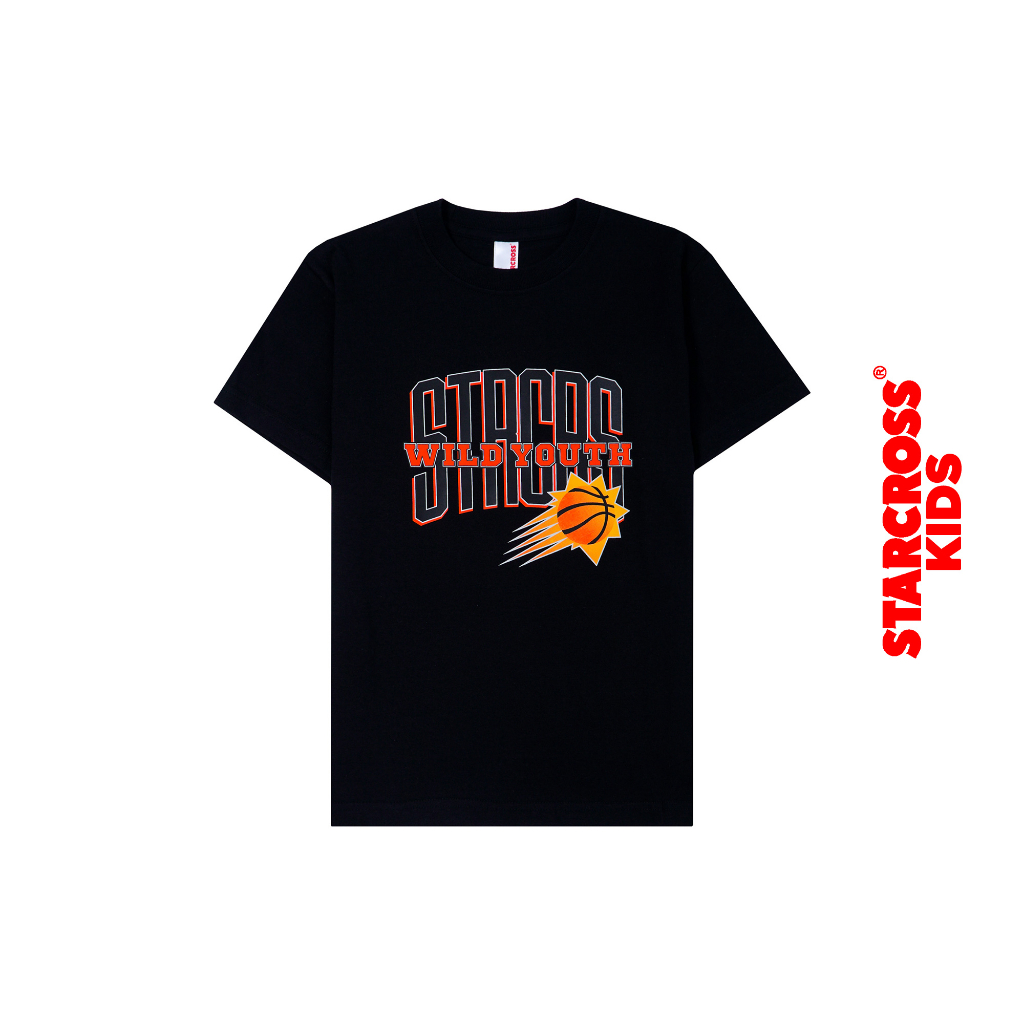 STARCROSS Kids T-Shirt - TS KD 116 - สีดํา